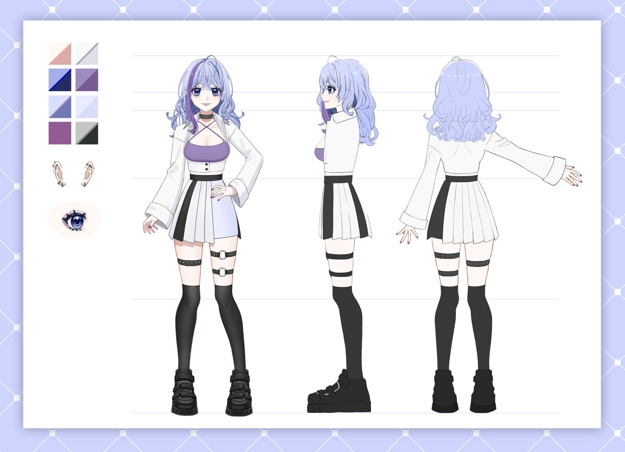 一枚絵、アイコン、立ち絵イラストなど制作します キャラクターの特徴を捉えて魅力を最大限に表現します イメージ4