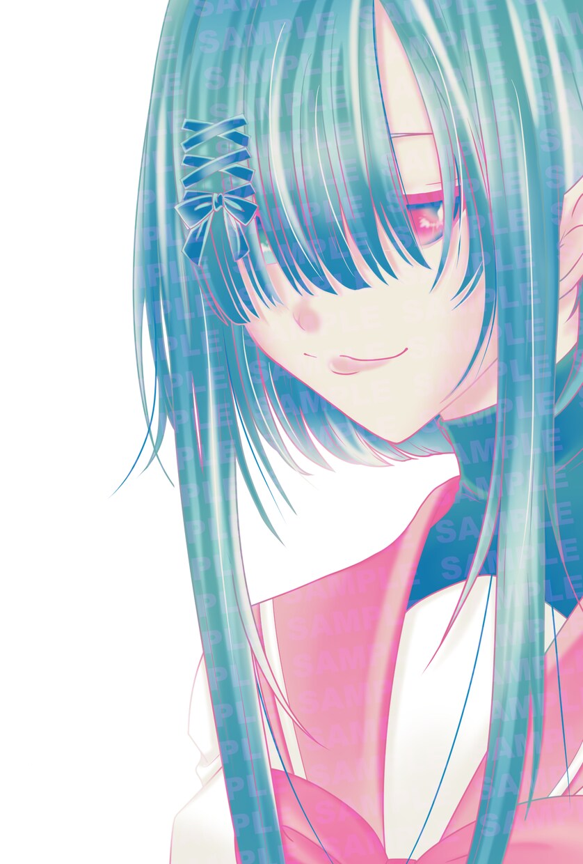 SNS用アイコンイラスト描きます キラキラと透明感ある人物イラストをカラーでお描きします イメージ5