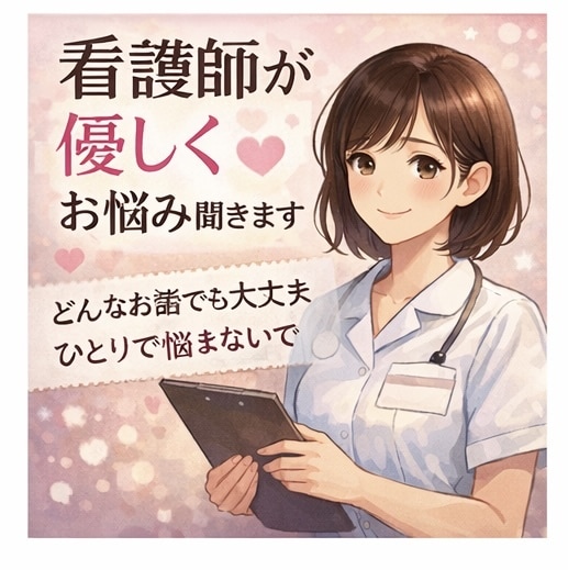 看護師が愚痴や悩みを優しく聞きます 誰にも弱音を吐かない看護師さんへ イメージ3