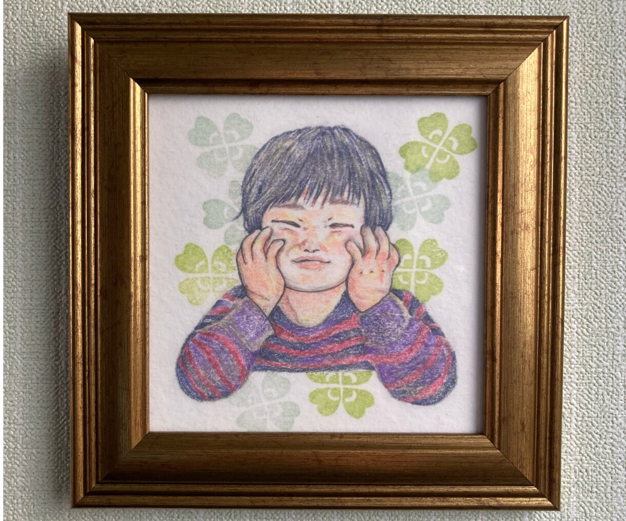 色鉛筆であたたかみのある優しい似顔絵をお描きします プレゼント、記念日に。写真をもとにアナログイラスト描きます！ イメージ2