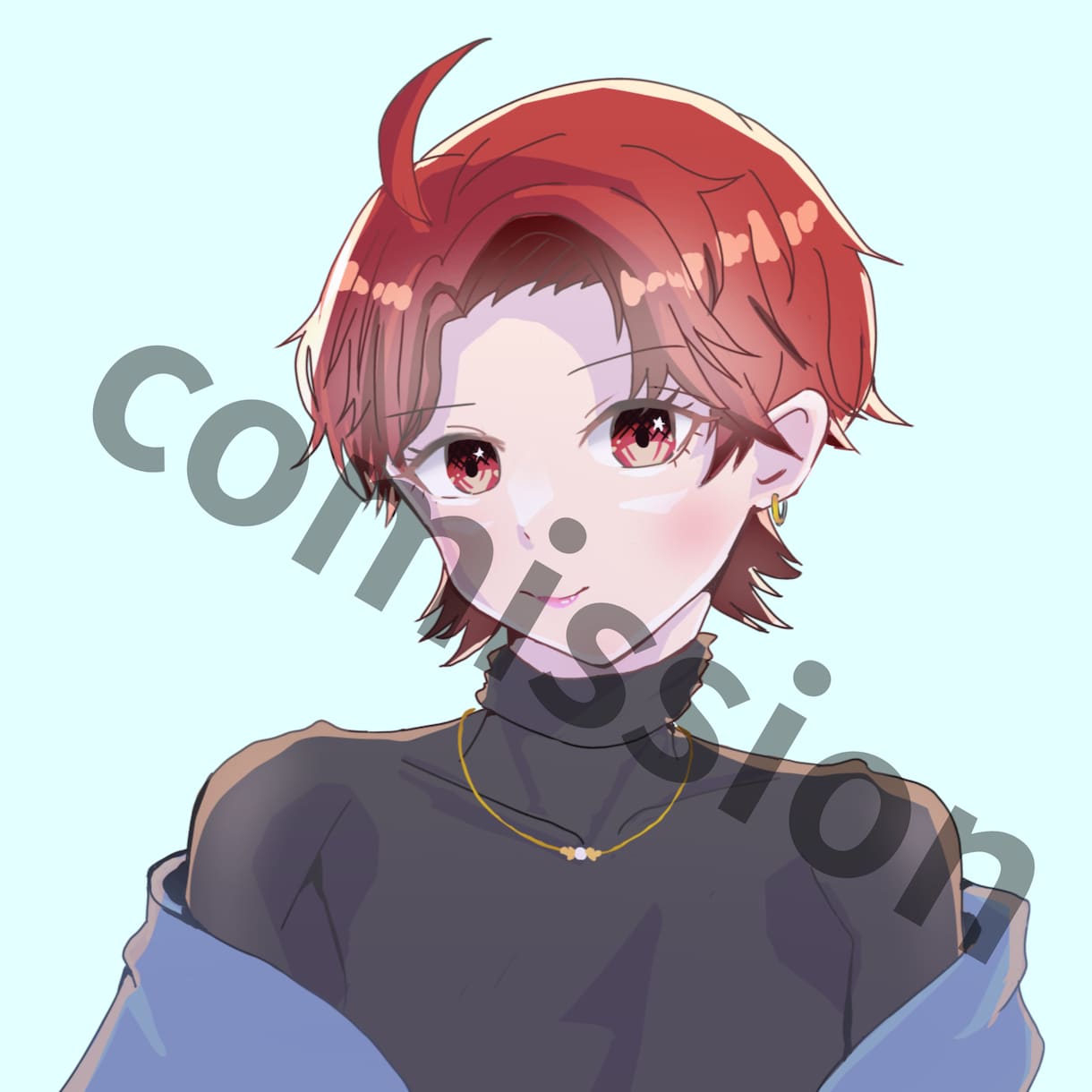 アニメ風【SNS用アイコン】制作いたします 用途に合わせた様々なアイコン用のイラスト制作いたします イメージ3