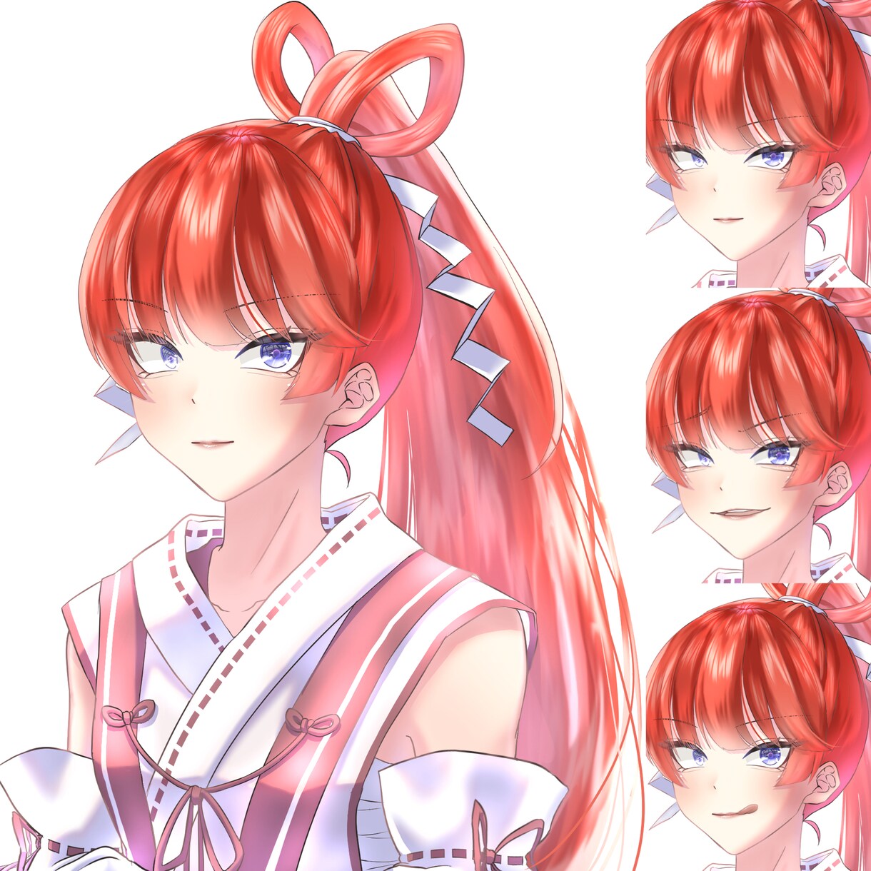 キラキラなイラスト描きます 商業利用可！イラスト差分対応！ イメージ2