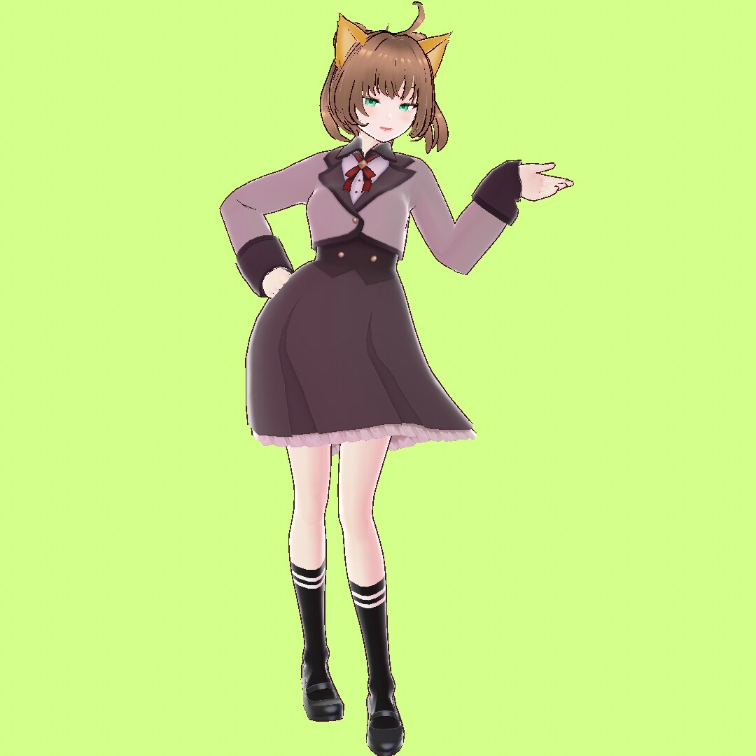 3Dモデル/アバターの製作承ります Vtuber、VRChat用のアバターにいかがですか イメージ4
