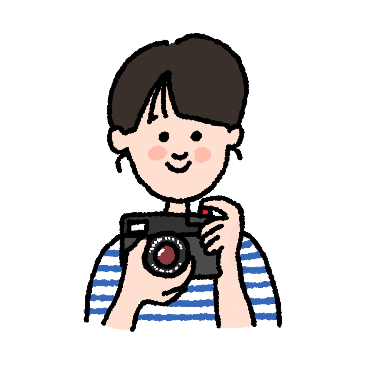 只今サービス価格で実施中！愛され似顔絵かきます 親しみやすくてあったかいにがおえ イメージ1