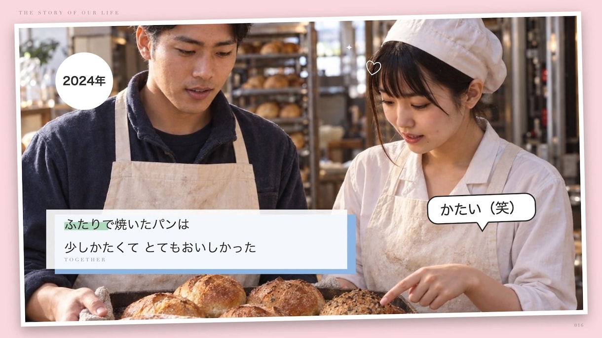 雑誌風！結婚式オープニングムービー作ります ISUM申請不要・オリジナル曲つき 雑誌をめくるように紹介 イメージ5