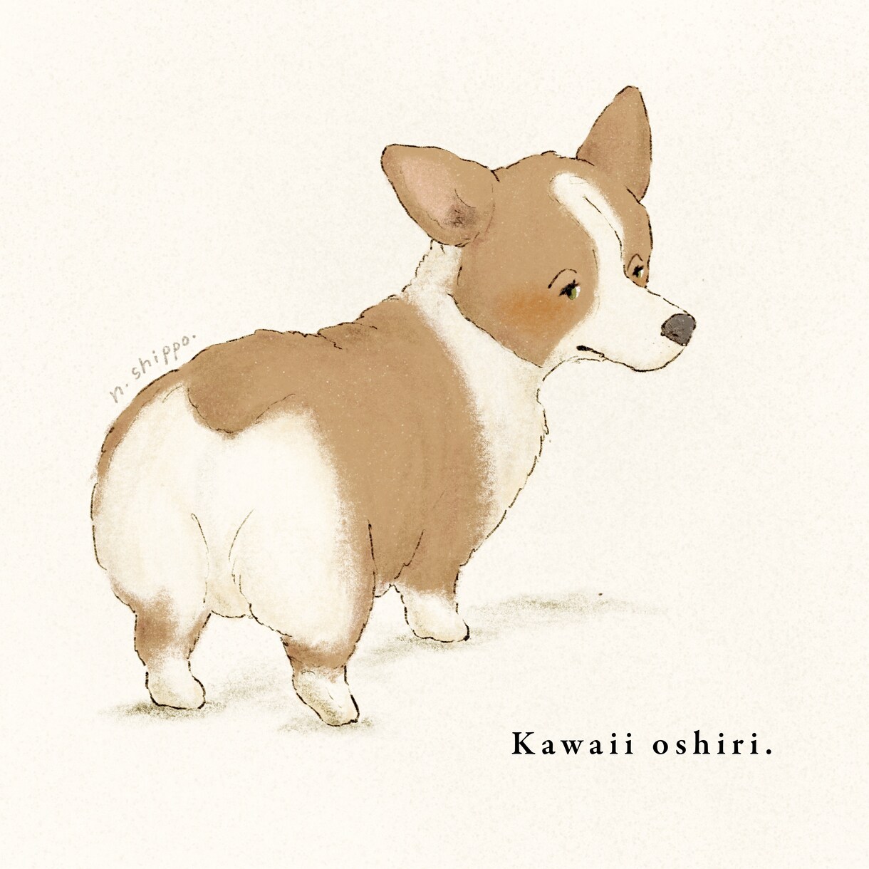 SNSアイコンにも！ゆるかわペットの似顔絵描きます ほんわか可愛い外国の絵本のようなアナログ風イラストです！ イメージ4