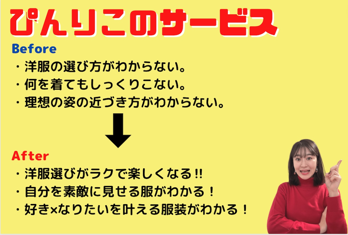 顔タイプで似合う×なりたいファッションを導きます 元編集者があなたに特化した「トリセツ本」を作成‼30P超え‼ イメージ8