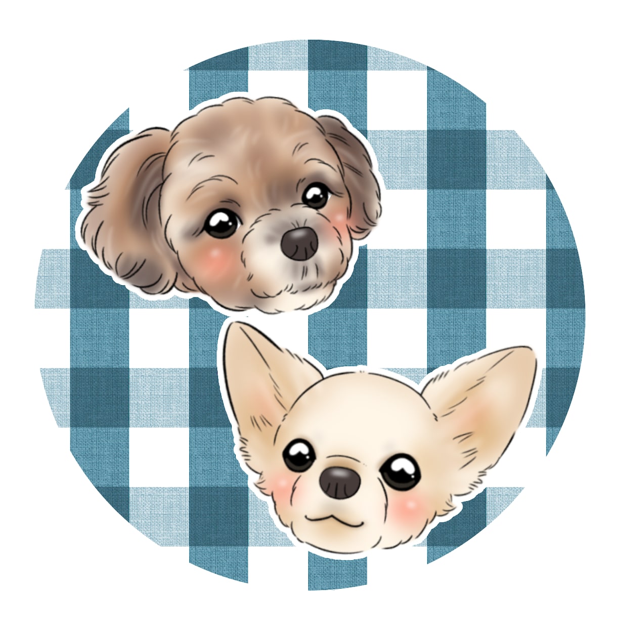 名刺、アイコン、HP用等似顔絵お描きします そっくりで可愛い、あたたかい似顔絵です＊ イメージ9
