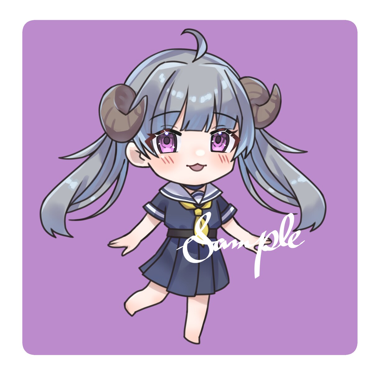 スーパーデフォルメイラスト描きます 商用利用可能のSDイラストをお描きします イメージ2