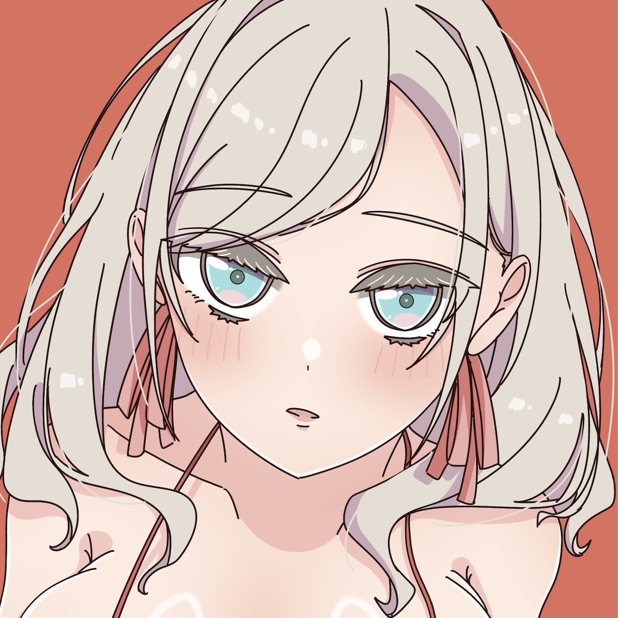 可愛い女の子のイラスト描きます アニメ塗りでオリキャラや推しキャラの顔だけでも描きます！ イメージ1