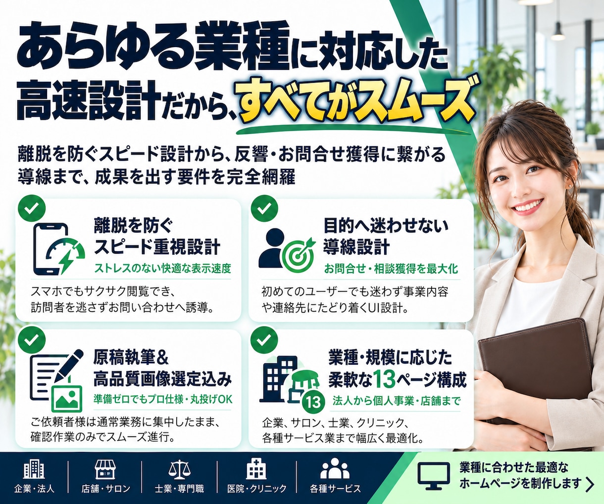 SEOに強いスピード重視のホームページを制作します SEOと成約率を最大化する超高速WordPressサイト作成 イメージ8