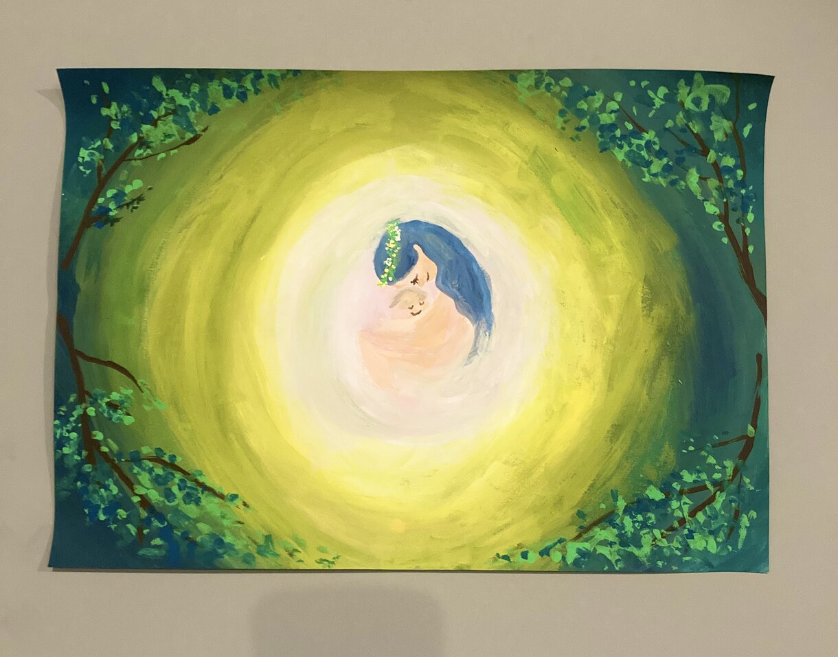 世界にひとつだけのお子様とお母さんの似顔絵描きます 親子に感じたオーラやイメージを表現して絵にします✨ イメージ2