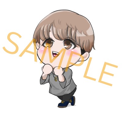アイコン用イラスト！要望のミニキャラを作成します SNS用にかわいいアイコンをあげたい方へ イメージ1