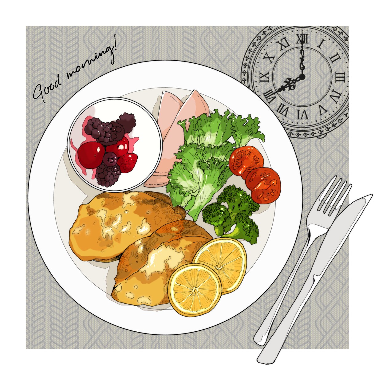 記念日ケーキイラスト描きます お誕生日カードや記念日イラストにどうぞ イメージ3