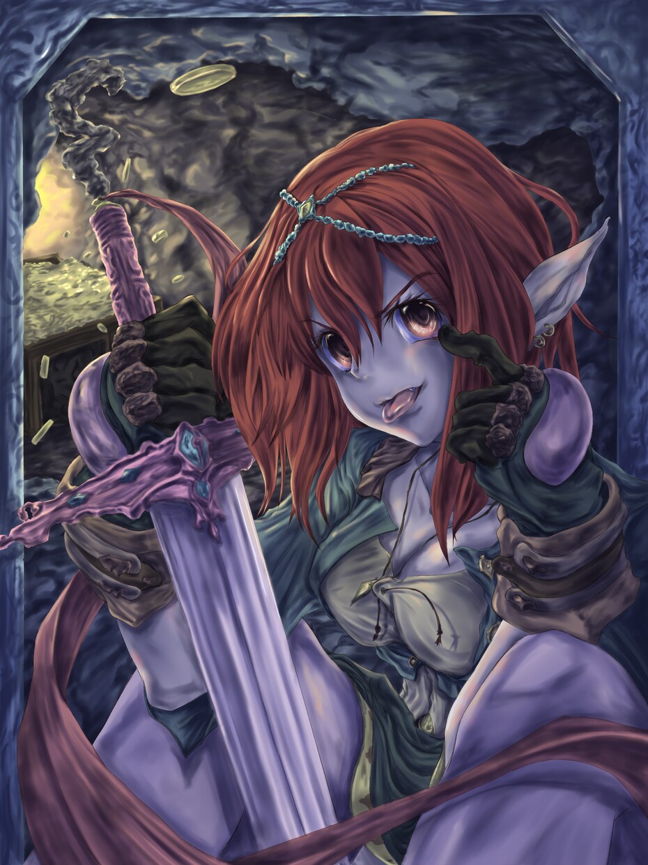カラーイラストやキャラクターイラストを承ります ファンタジーな世界観を主に描いています。 イメージ3