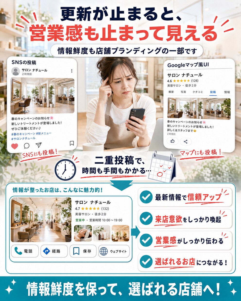 売上につながるMEO対策をします 順位と見せ方で選ばれる店舗へ導きます イメージ8