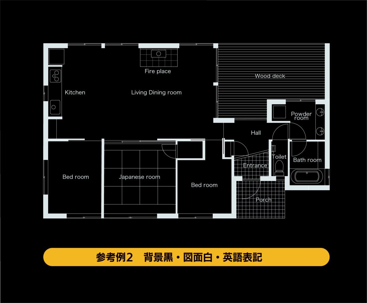 建築士がWEBやチラシ掲載用の間取り図作成します ホテル・旅館・民泊・不動産業界などオススメです！ イメージ4