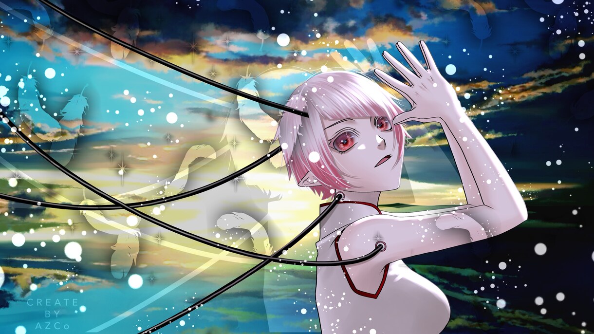 歌ってみたMVイラストを制作致します オリジナルMVイラスト、本家寄せなど承ります イメージ3