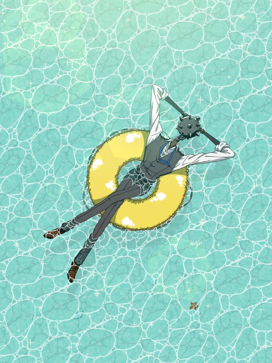 異形頭のオリジナル一枚絵イラスト制作します 異形ならではの世界観を丁寧に描きます イメージ9
