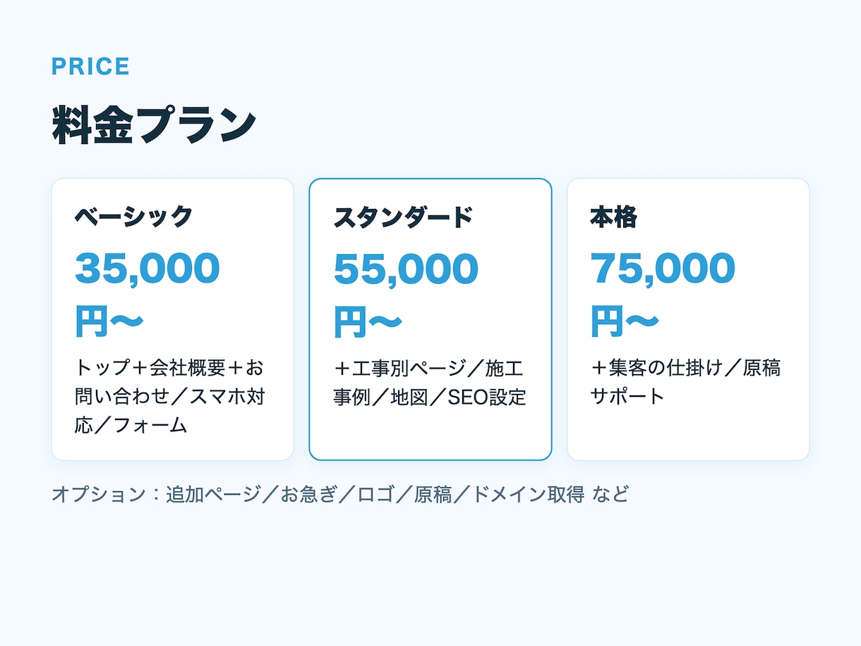 電気工事会社専門｜集客につながるHP制作ます 会社案内で終わらせない、集客できる電気工事会社のHP イメージ4