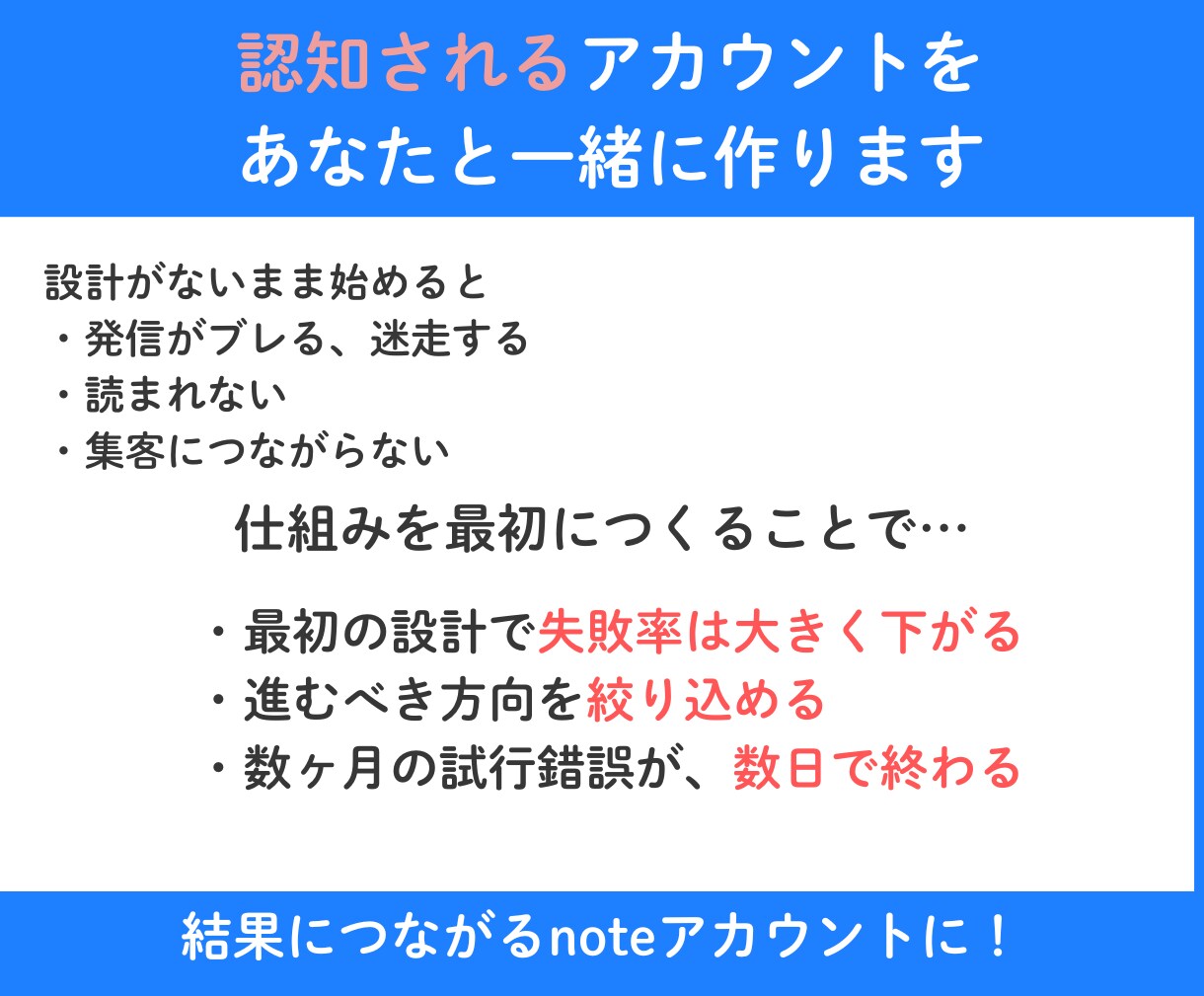 資産になるnoteで自社の強み発信サポートします SNSや集客記事を増やすより、価値が伝わるnote運用へ イメージ5