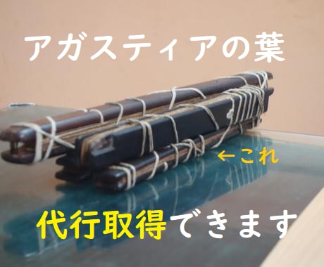 オンラインアガスティアの葉占いの申込み代行します 1章から！アガスティアの葉に興味がある人、丁寧なサポート イメージ1