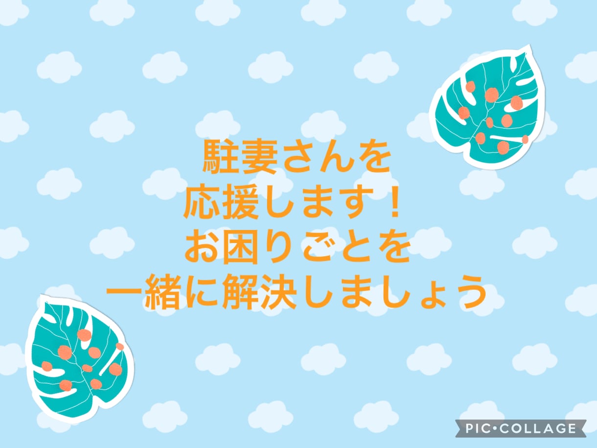 駐妻さんの生活面での困り事を解決します 駐妻歴7年以上！2児のママがお手伝いします イメージ1