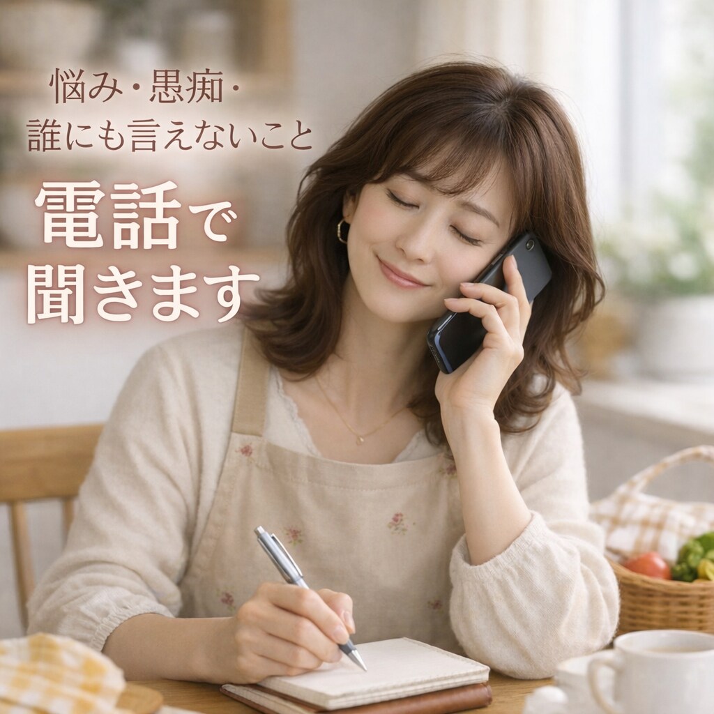主婦だから分かることあります ４４才主婦、お話聞きます。気兼ねなく話せます。 イメージ1