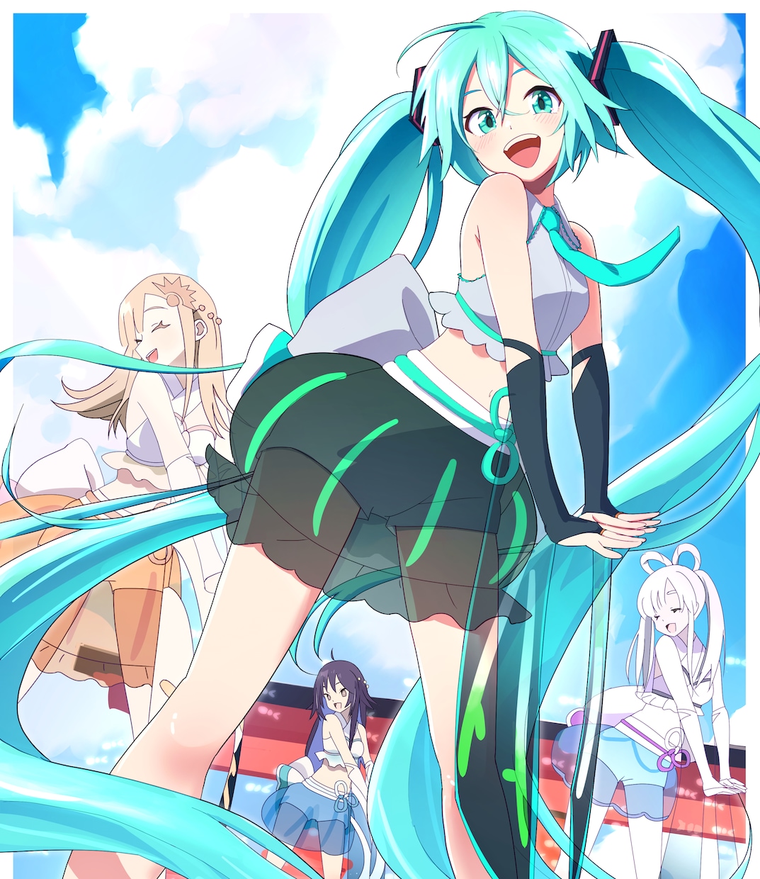 アニメスタイルの魅力的なイラスト作成します 背景込みの分かりやすいキャッチーな小説挿絵風イラストも可能！ イメージ7