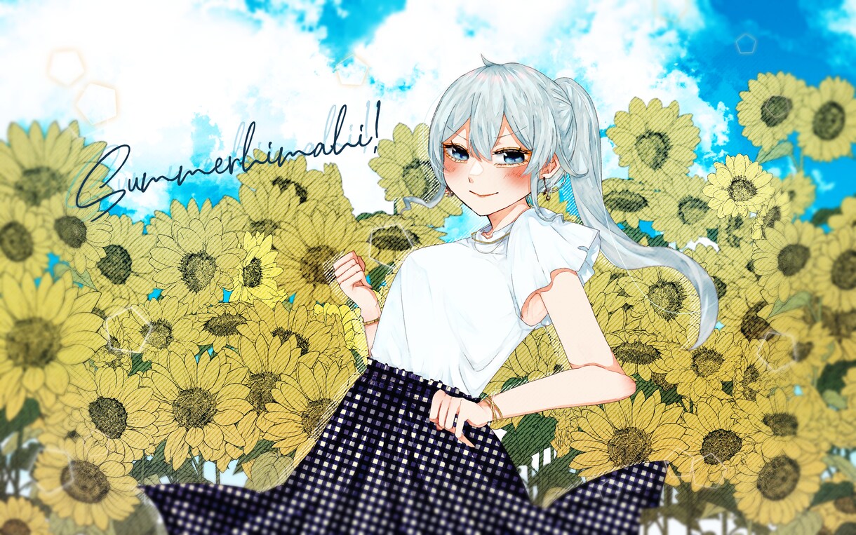 一枚絵♡かわいい女の子イラスト作成承ります 最強可愛いあなた好みのイラストを最短2日で！ イメージ3