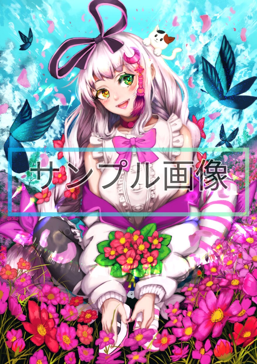 あなたの想像するキャラ描きます オリジナルを得意としてる人ですm(_ _)m イメージ5