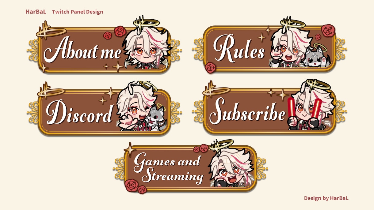 VTuber・Vライバーのバナーを制作します 活動の魅力や個性が伝わる、印象的なバナーをお作りします！ イメージ5