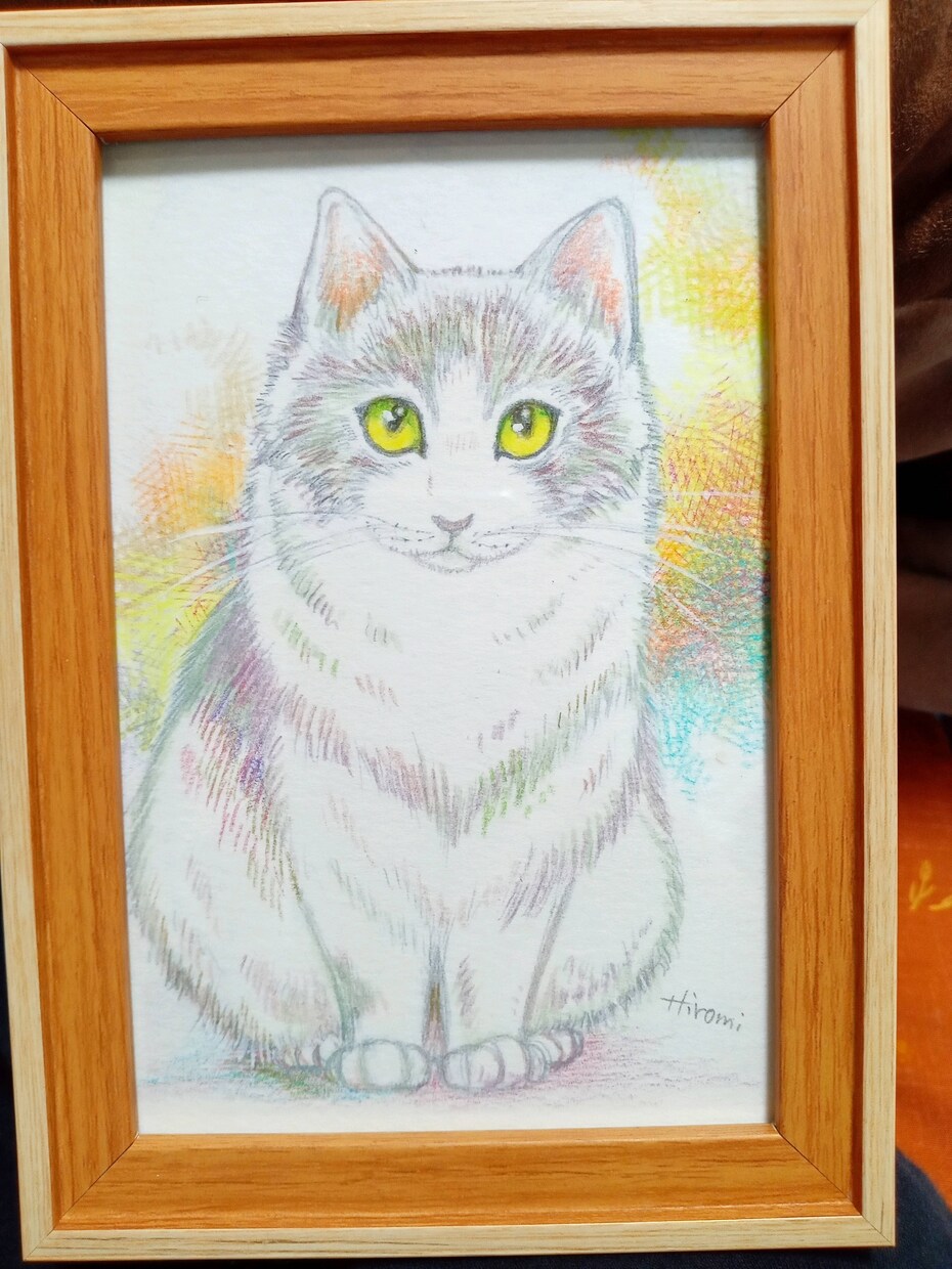 大切なペット達の似顔絵、手描きで描きます ☆ハムちゃん、ニャンコ、ワンコ♡似顔絵描きます♡手描きです イメージ4