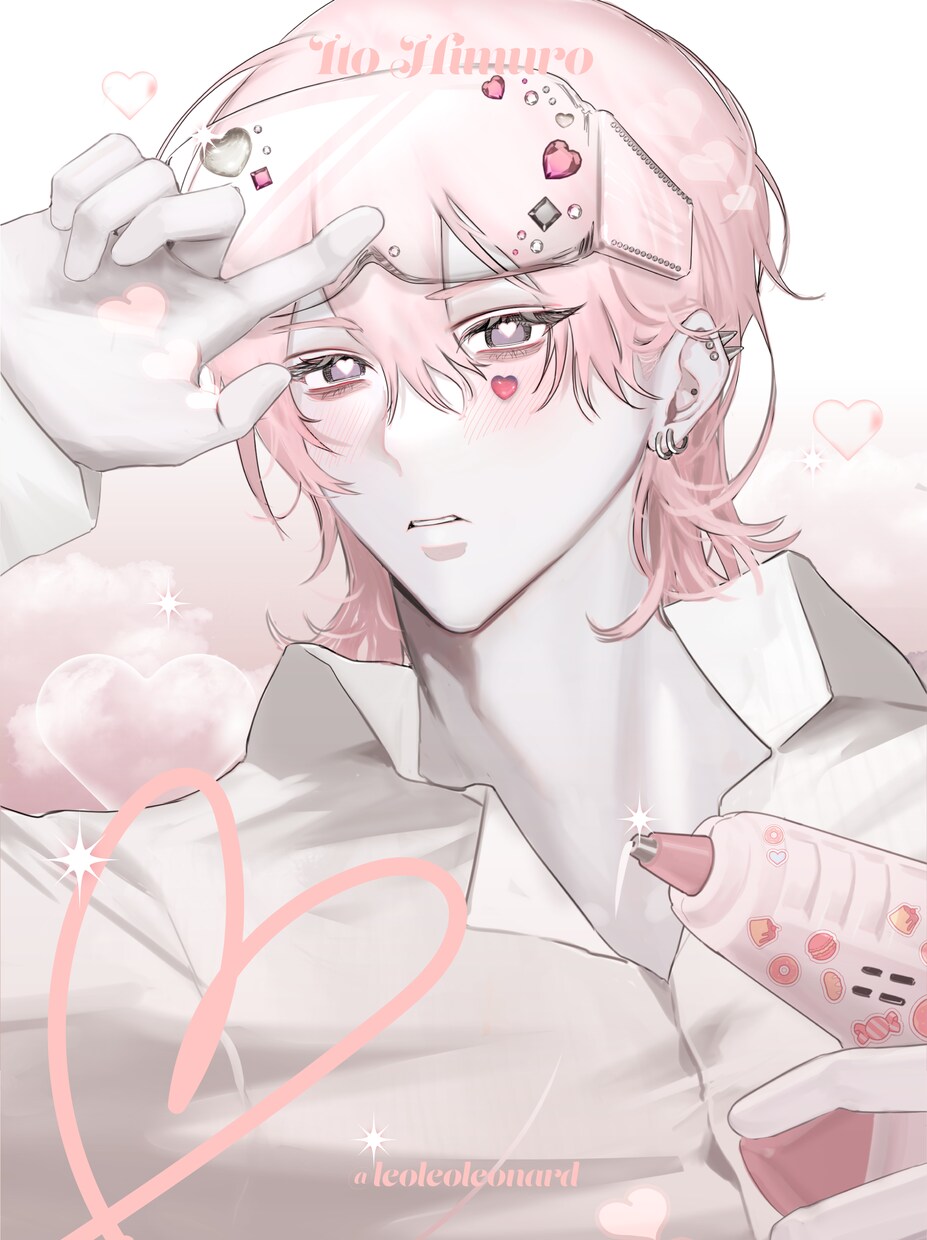 ピンク色専門！可愛いイラストをお描きします かわいいを追求したい方に。ペアアイコン、カップルにおすすめ イメージ9