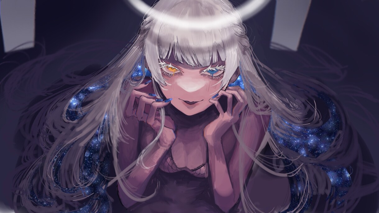 ミステリアスな雰囲気のイラストをお描きします 最短1日で最大3日で完成します！ イメージ1