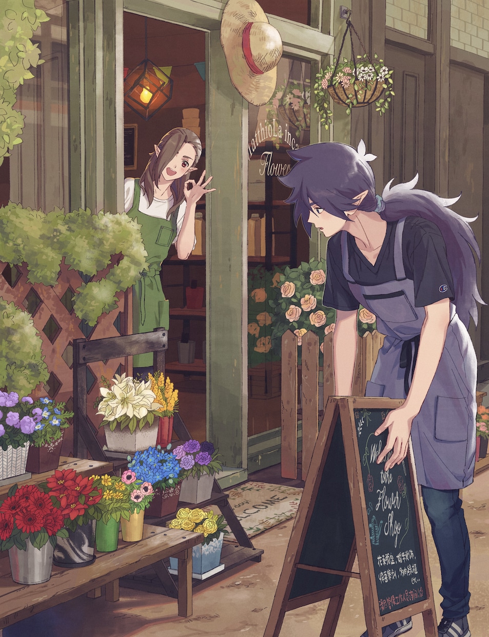 キャラ背景可能、細部まで拘ったイラスト作成承ります キャラクター、背景の実務経験を生かして作成させていただきます イメージ3