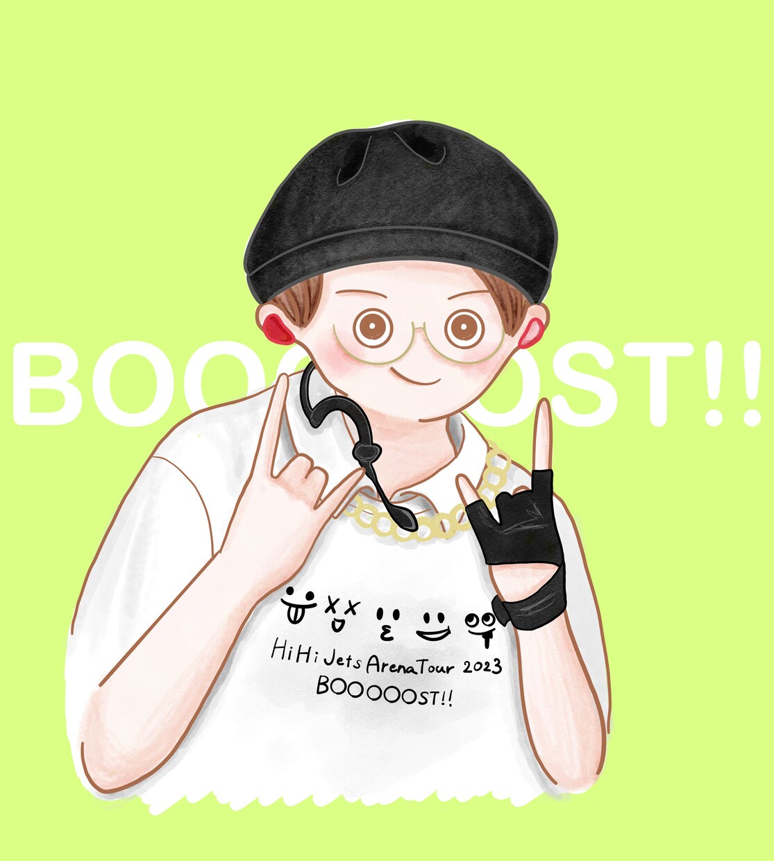ゆるっと可愛い人物イラストやアイコン描きます 推しや自分をデフォルメしたアイコンで可愛く！ イメージ6