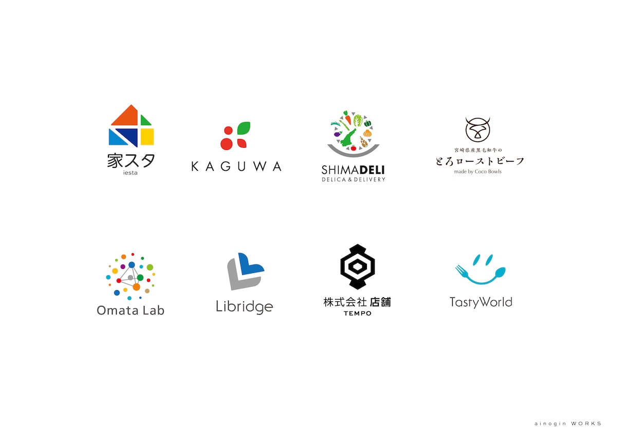 シンプルロゴを作成させていただきます 喜んでいただけるデザインをご提供いたします。 イメージ7
