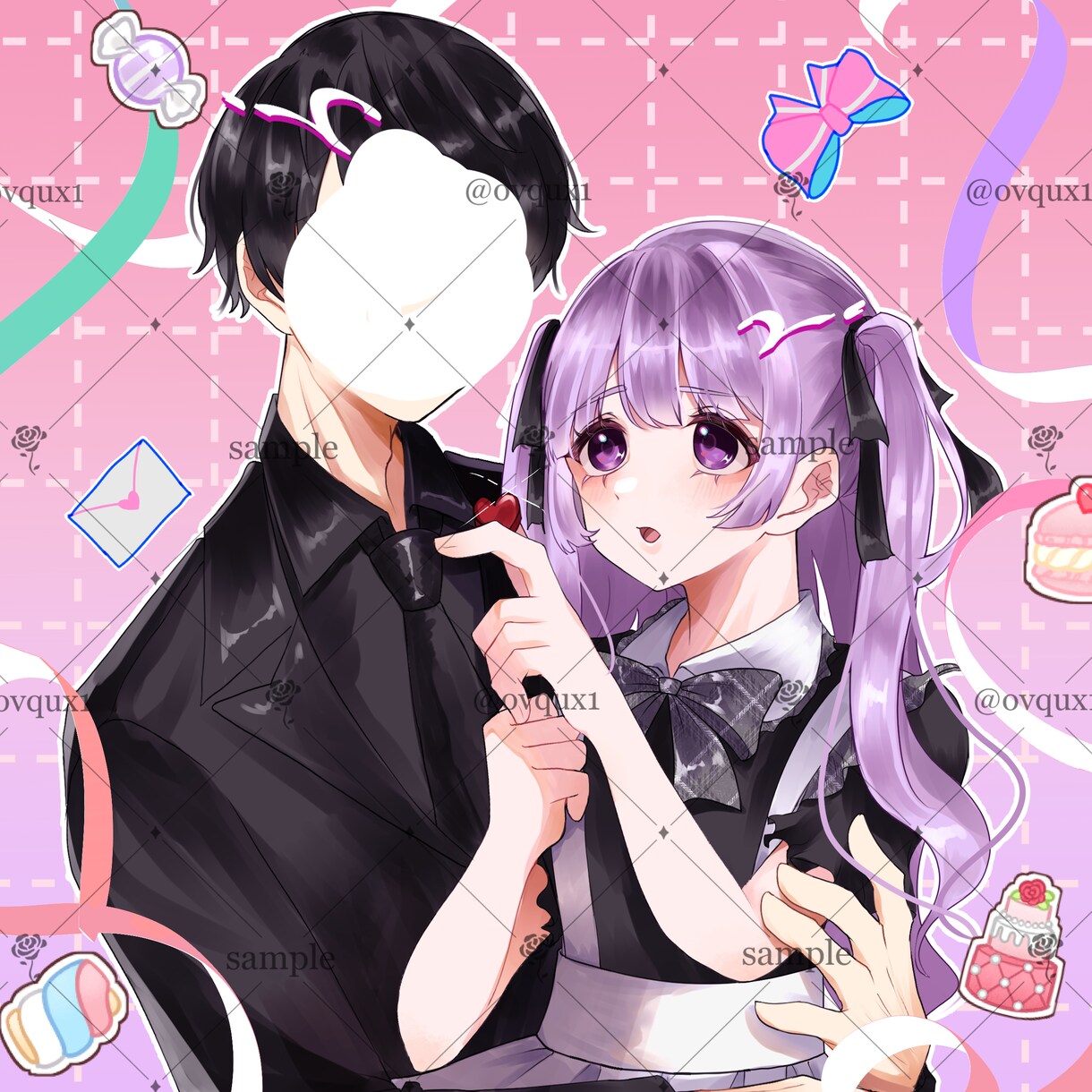 あなたの夢活にご協力できます 記念日や誕生日、日常などの夢絵/カップルイラスト描きます！ イメージ4