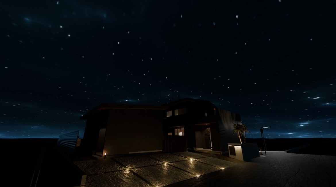 お家の外観パース動画制作いたします 360°アラウンドビュー動画納品!スマホで簡単に確認できます イメージ3