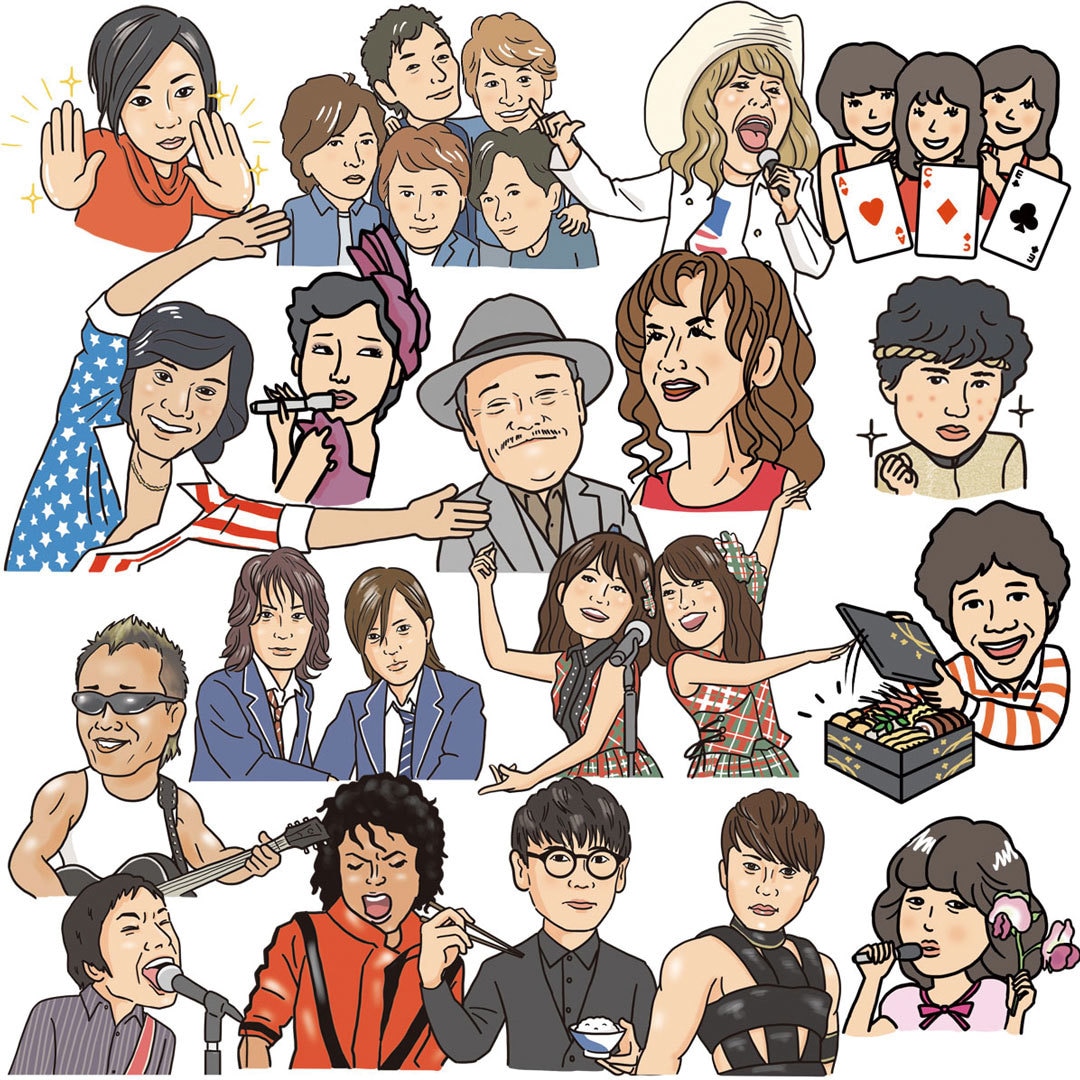 お好みのタッチで「プロイラストレーター」が描きます お好みのポーズで似顔絵を描きます イメージ1