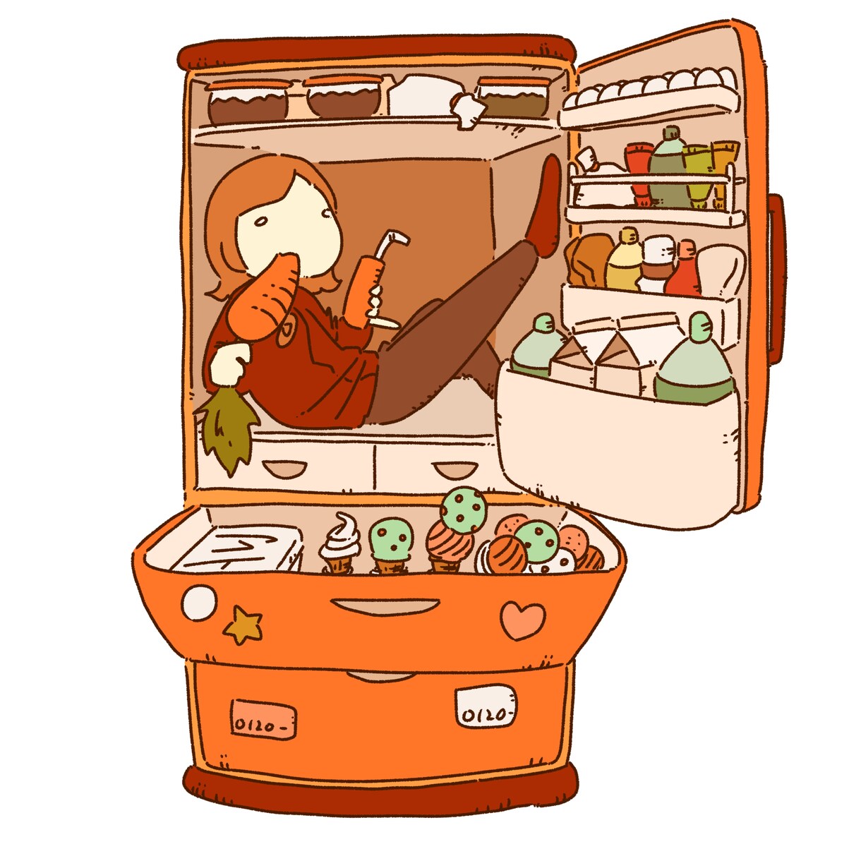 おもしろゆるーいイラスト制作します ユニークなイラストをアクセントにしてみませんか？ イメージ2