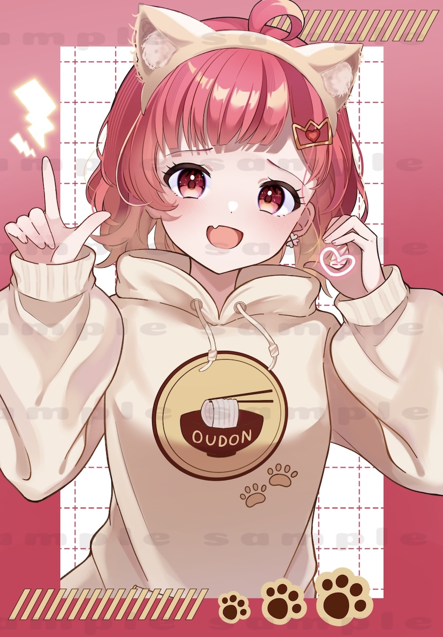 配信活動やSNSで利用可能なイラストをお描きします 最初の５名様までラフ修正無制限です！ イメージ2