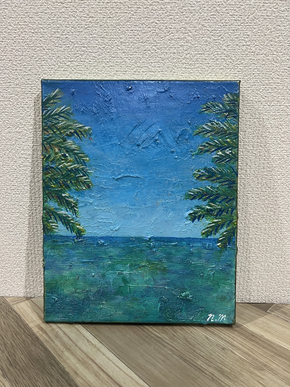 あなたの好きをオーダーメイド（F4サイズ）にします アクリル画の原画　333mm×242mm イメージ1