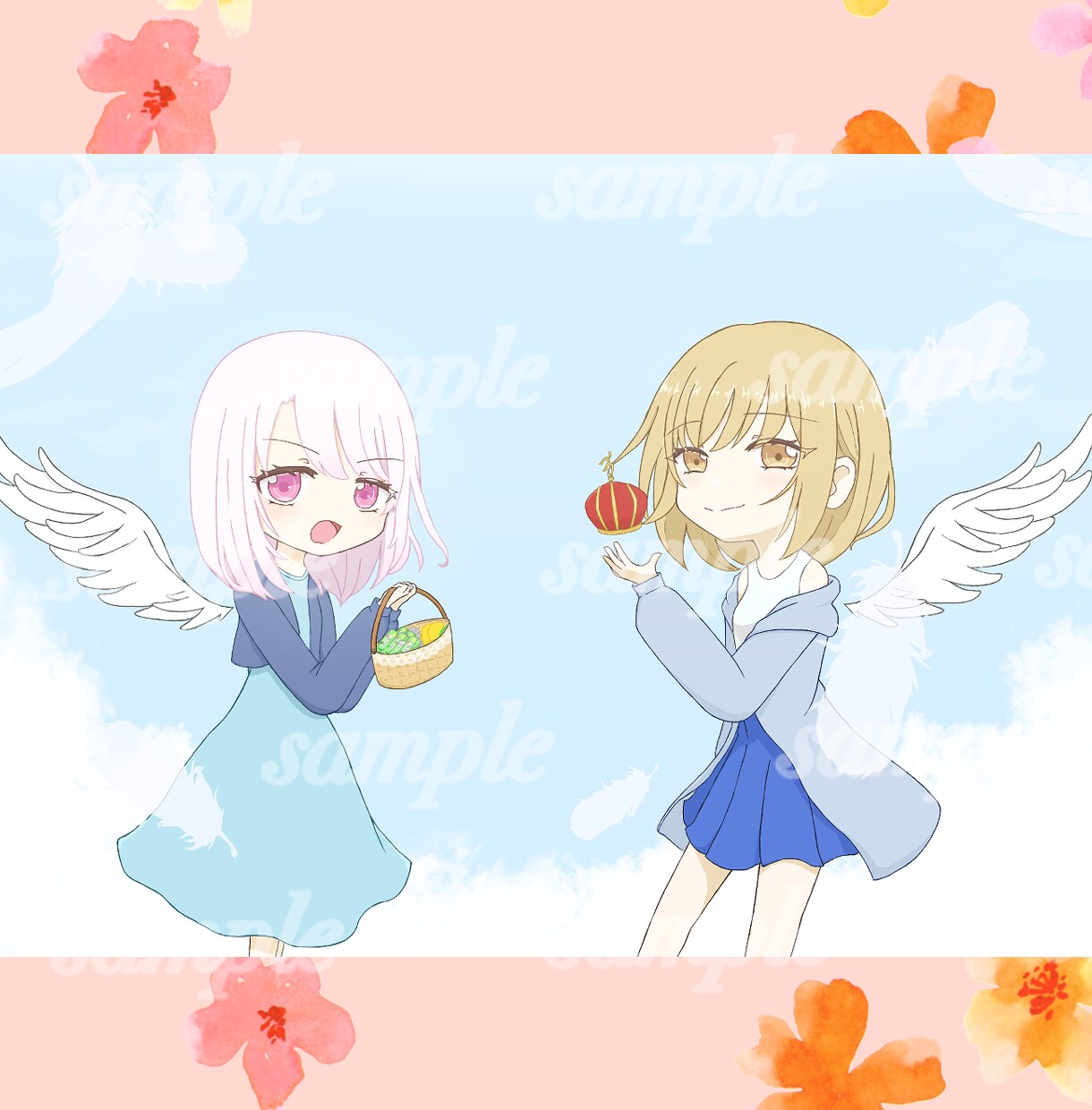 可愛い絵、描きます アイコンや配信背景、グッズ制作など活動のお手伝いがしたい！ イメージ9