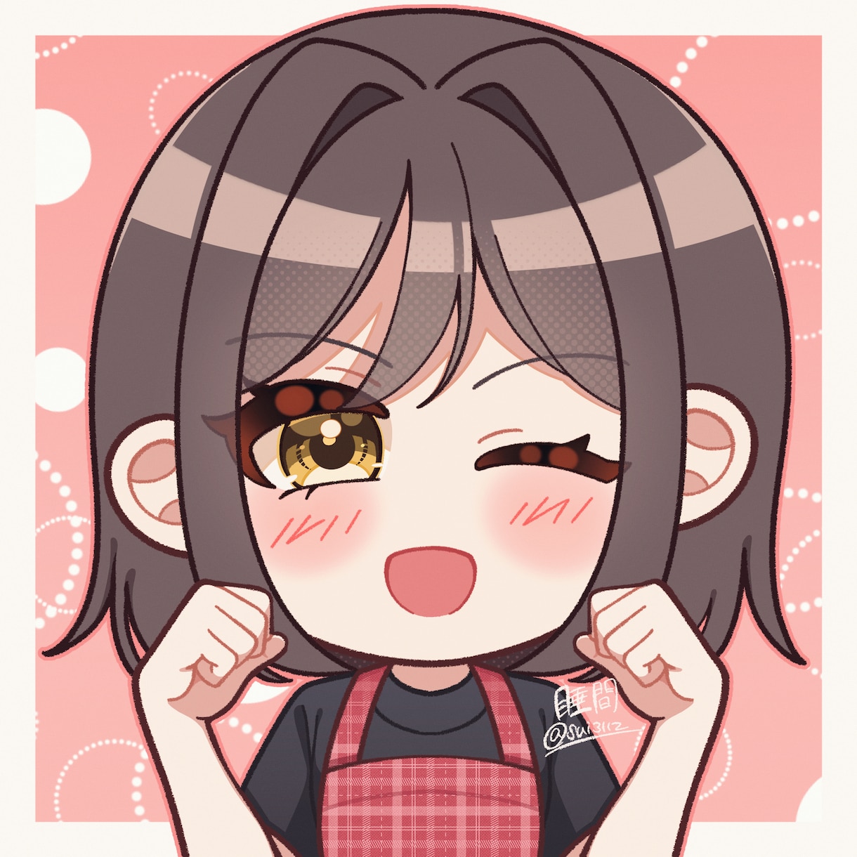 ミニキャラのイラストを作成します SNSアイコン等に使えるミニキャライラスト作成します！ イメージ10