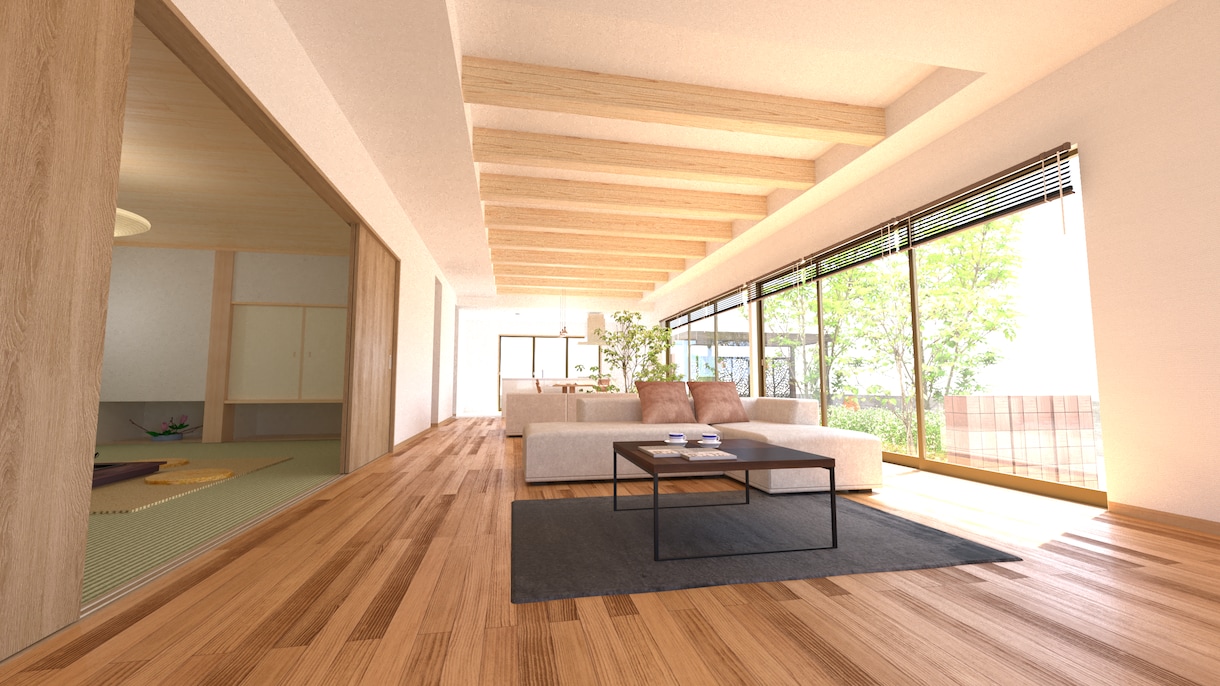 高画質の外観・内観・外構各種パース作成いたします 高画質で印象的な建築CGパースを作成いたします イメージ9