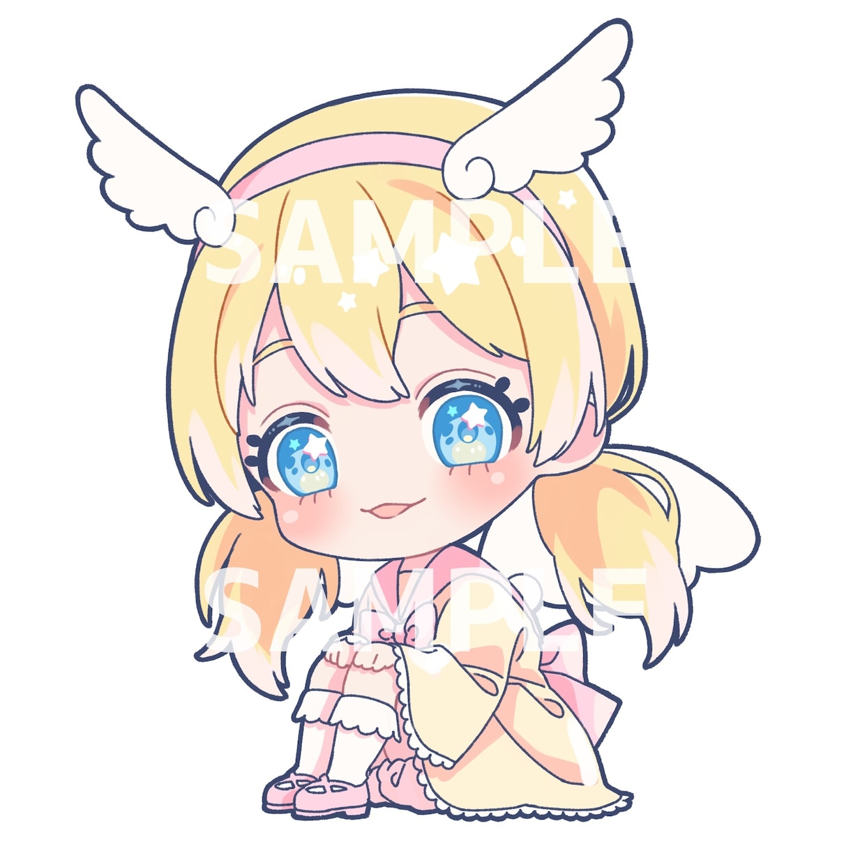 ミニキャライラスト制作致します アイコンやグッズ、プレゼント等 様々な用途に！◎ イメージ5