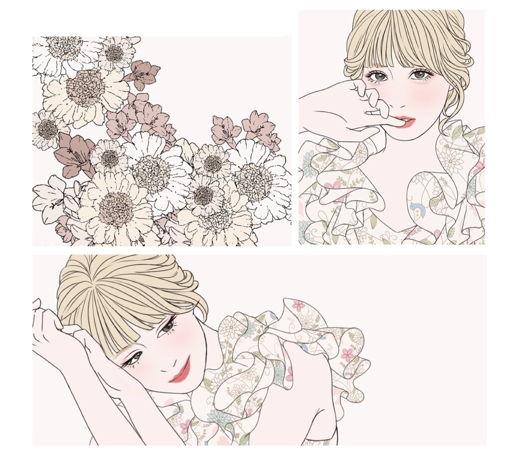 お写真からおしゃれな似顔絵描きます SNSアイコン、似顔絵、プレゼントなど特別な一枚をどうぞ イメージ9
