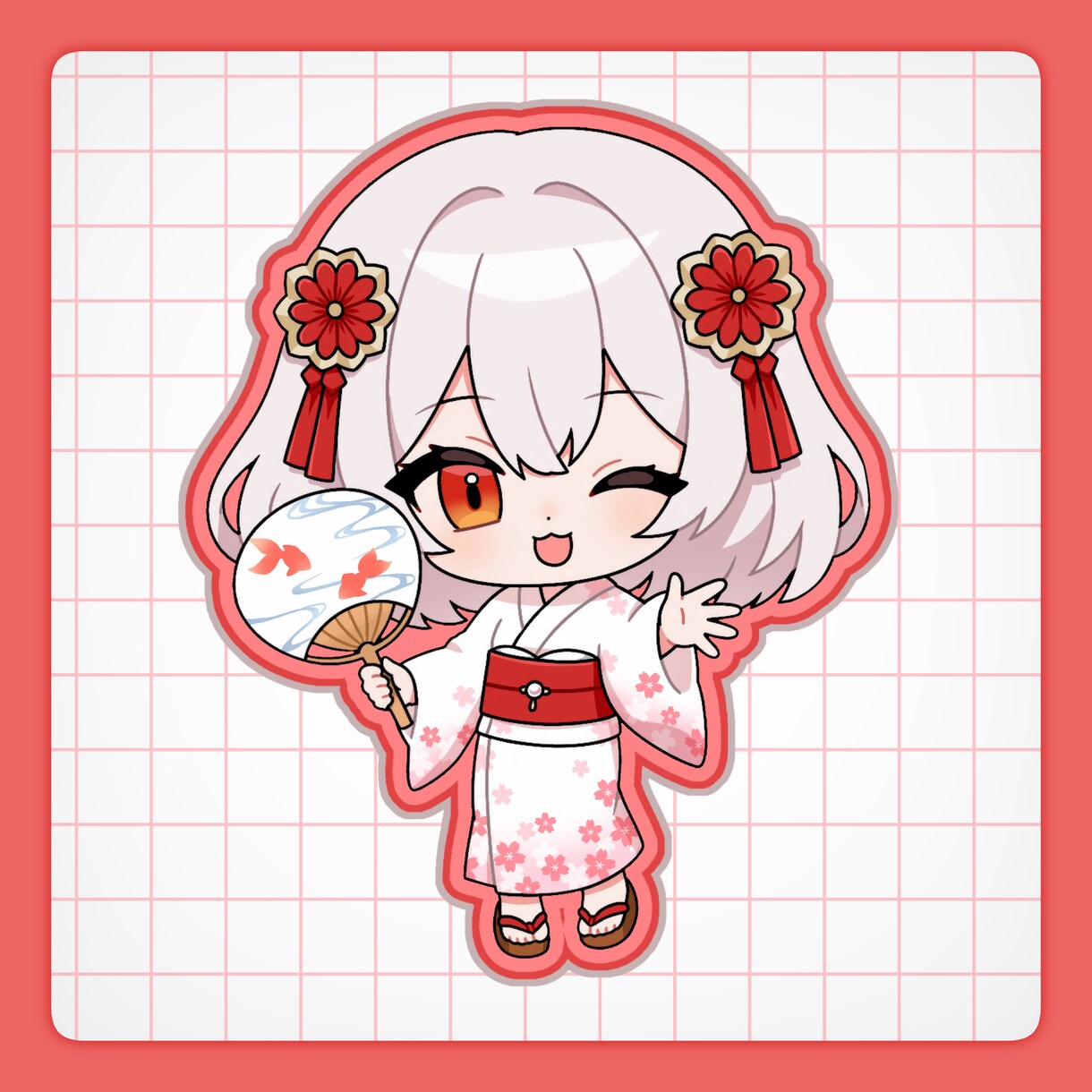 安価でかわいいミニキャラ・SDイラスト描きます 商用利用◎グッズ/動画/配信などでご利用いただけます！ イメージ5